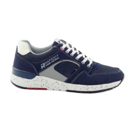 American Club Zapatillas deportivas para hombre American 703039 sneakers azul marino
