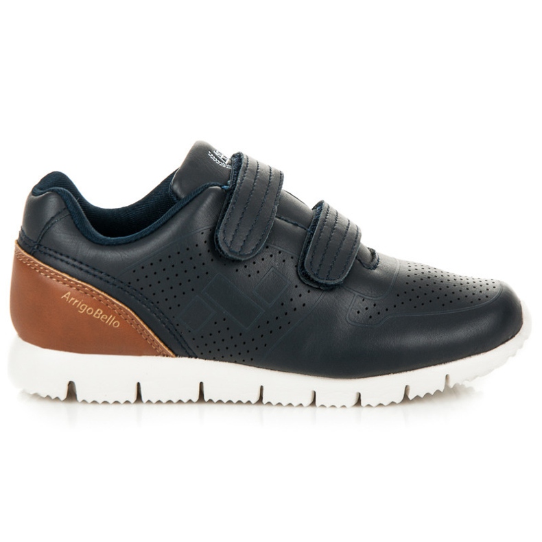 Arrigo Bello Zapatos de velcro para niños azul