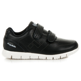 Arrigo Bello Zapatos de velcro para niños negro