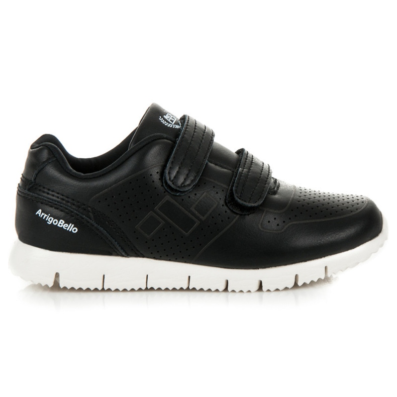 Arrigo Bello Zapatos de velcro para niños negro