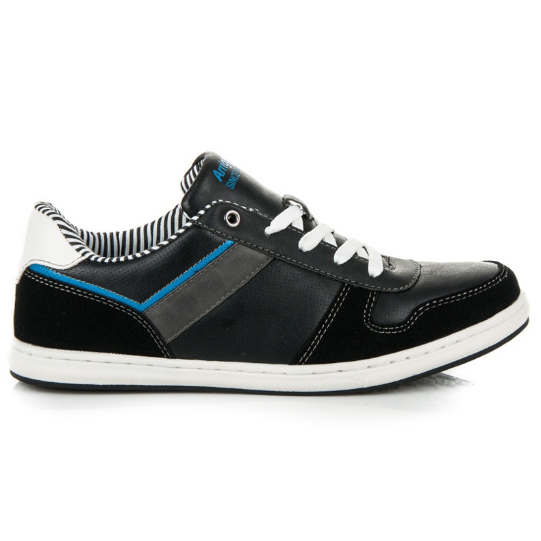 Arrigo Bello Zapatillas negras de hombre negro