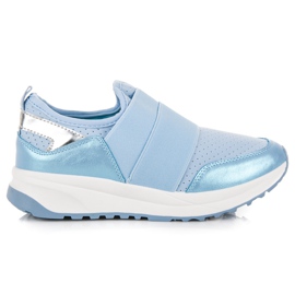 Calzado deportivo sin cordones azul Calzado deportivo sin cordones azul