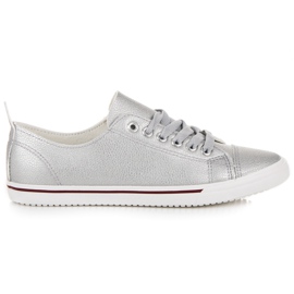 Seastar Deportivas atadas plateadas gris