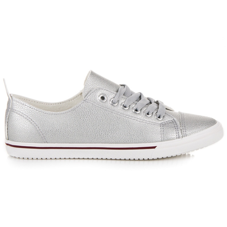 Seastar Deportivas atadas plateadas gris