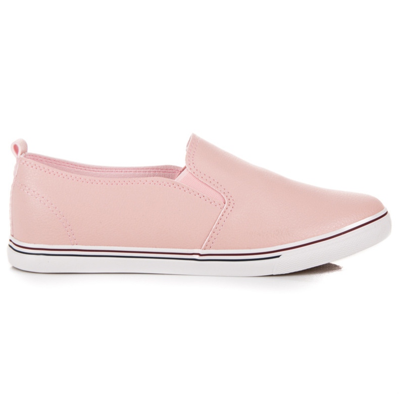 Zapatillas sin cordones rosado