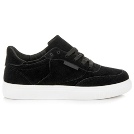 Zapatillas en la plataforma negro Zapatillas en la plataforma negro