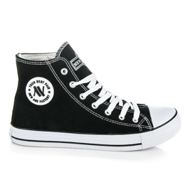 New Age Zapatillas altas de hombre negro New Age Zapatillas altas de hombre negro