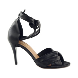 Sandalias mujer Badura 4650 negras negro