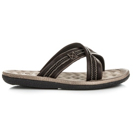 Mckeylor Chanclas de hombre para el verano marrón