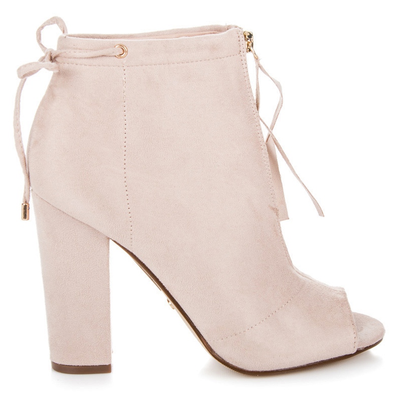 Seastar Botines con puntera abierta marrón Seastar Botines con puntera abierta marrón