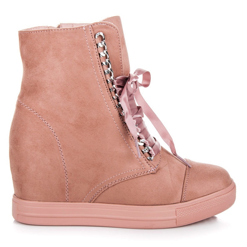 Seastar Zapatillas rosas con cremallera rosado