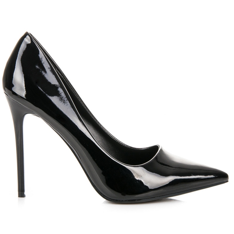 Seastar Sexy tacones lacados negro