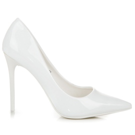 Seastar Sexy tacones lacados blanco