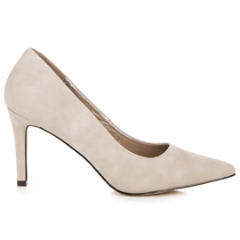 Vices Tacones de ante vicios gris
