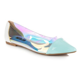 Vices bailarinas transparentes multicolor