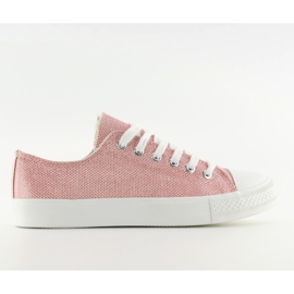Deportivas rosas de mujer T-1717 Rosa rosado