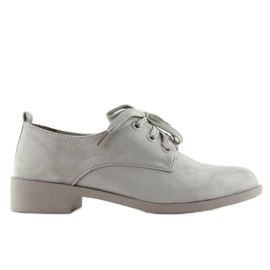 Mocasines Mujer Laced Grey Nc138 Grey gris