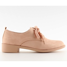 Mocasines para mujer encaje rosa NC138 Rosa