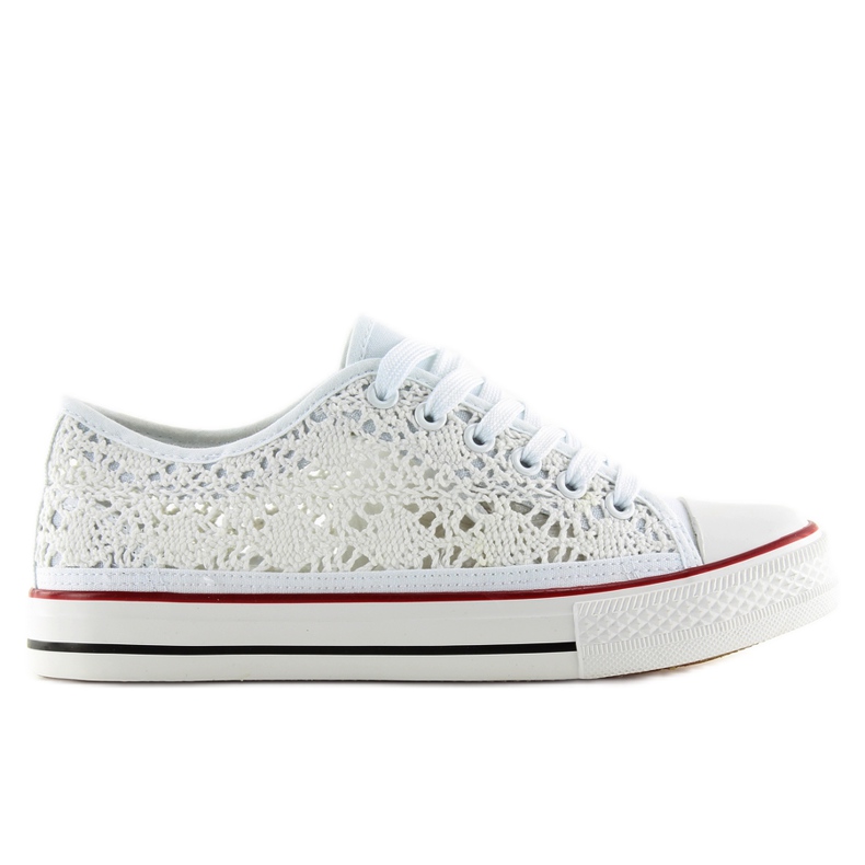 Deportivas mujer encaje blanco NB89P blanco Deportivas mujer encaje blanco NB89P blanco