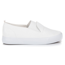 L&H Slipons blancos