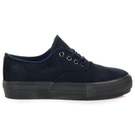 L&H Zapatillas Atadas En La Plataforma azul L&H Zapatillas Atadas En La Plataforma azul