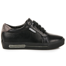 Vices Deportivas plataforma negro marrón