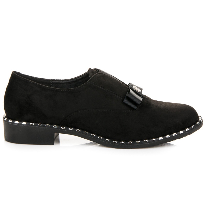 Vices Zapatos brogue de ante con lazo negro Vices Zapatos brogue de ante con lazo negro