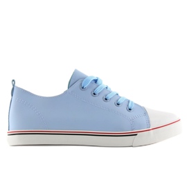 Zapatillas de mujer azules XL01p Azul
