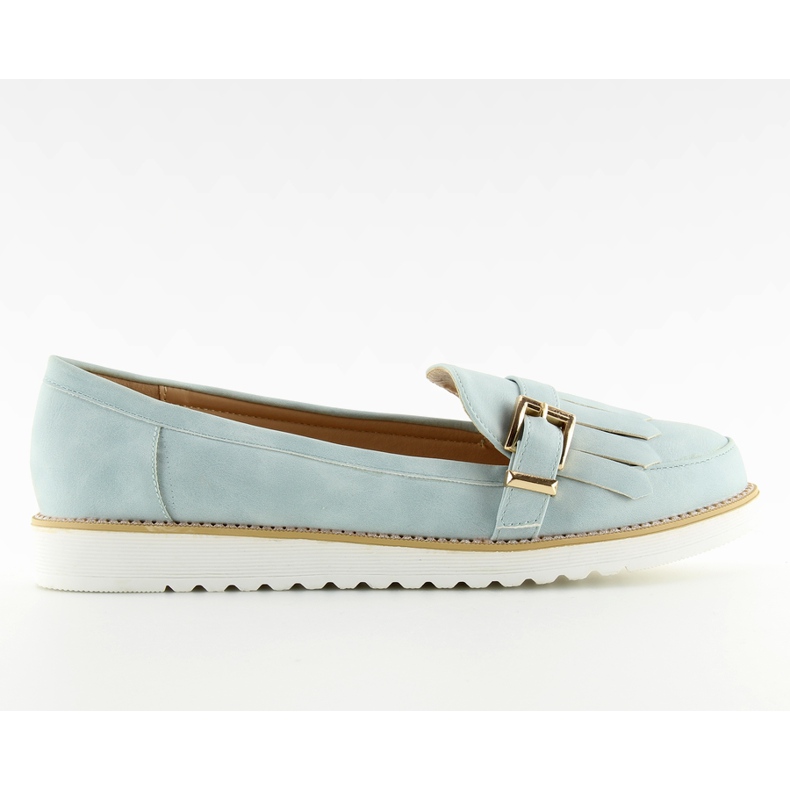Mocasines mujer azul 7210 Azul