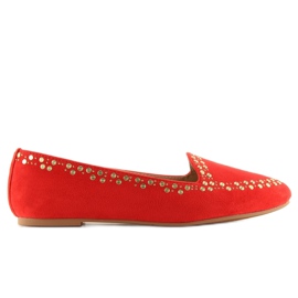 Mocasines lordsy red 1389 Red rojo