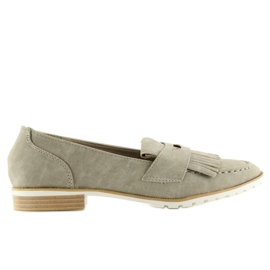 Gris Mocasines mujer gris 1174 Gris