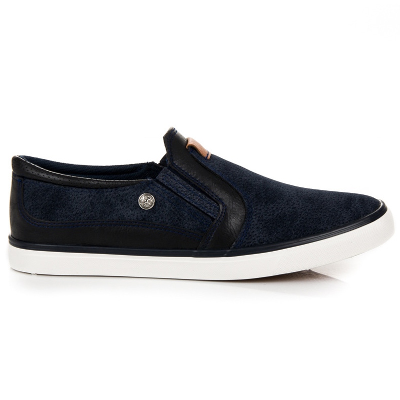 L&H Slipons de hombre azul
