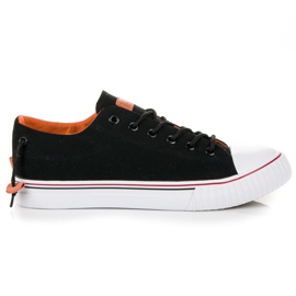L&H Zapatillas negras de hombre negro