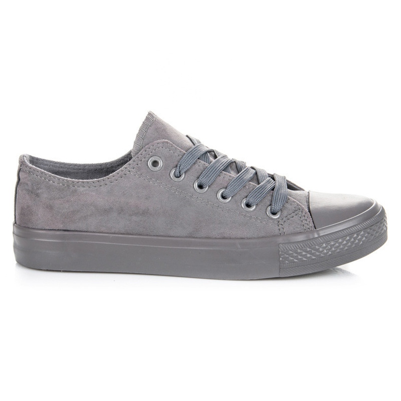 Seastar Zapatillas de ante con cordones gris Seastar Zapatillas de ante con cordones gris