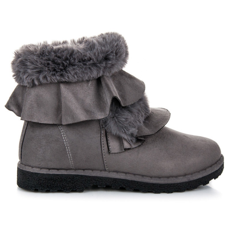 Seastar Botas grises con volante Seastar Botas grises con volante