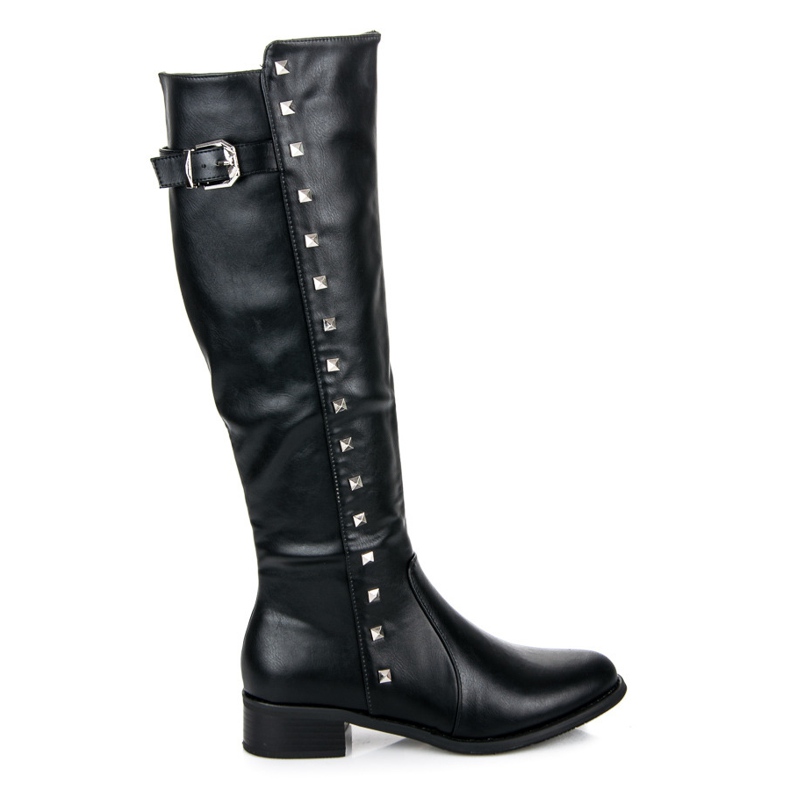 Seastar Botas clásicas con tachuelas negro