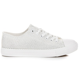 L&H zapatillas de deporte de mujer con estilo blanco L&H zapatillas de deporte de mujer con estilo blanco