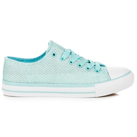 L&H Zapatillas de mujer con estilo verde L&H Zapatillas de mujer con estilo verde