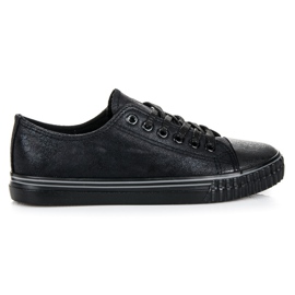 L&H Zapatillas Negras negro