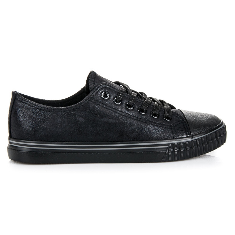 L&H Zapatillas Negras negro