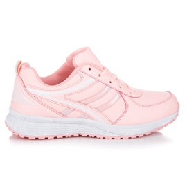 Rapter Zapatos deportivos atados rosa