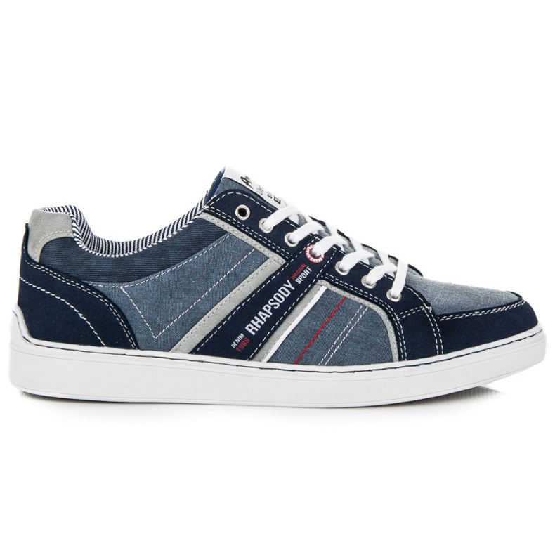 American Club Zapatillas de deporte de los hombres de la marina azul