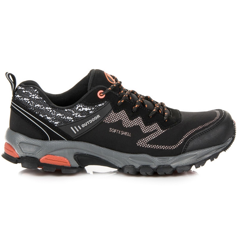 Hasby Zapatos softshell para hombre negro