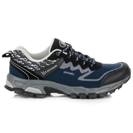 Hasby Zapatos softshell para hombre azul