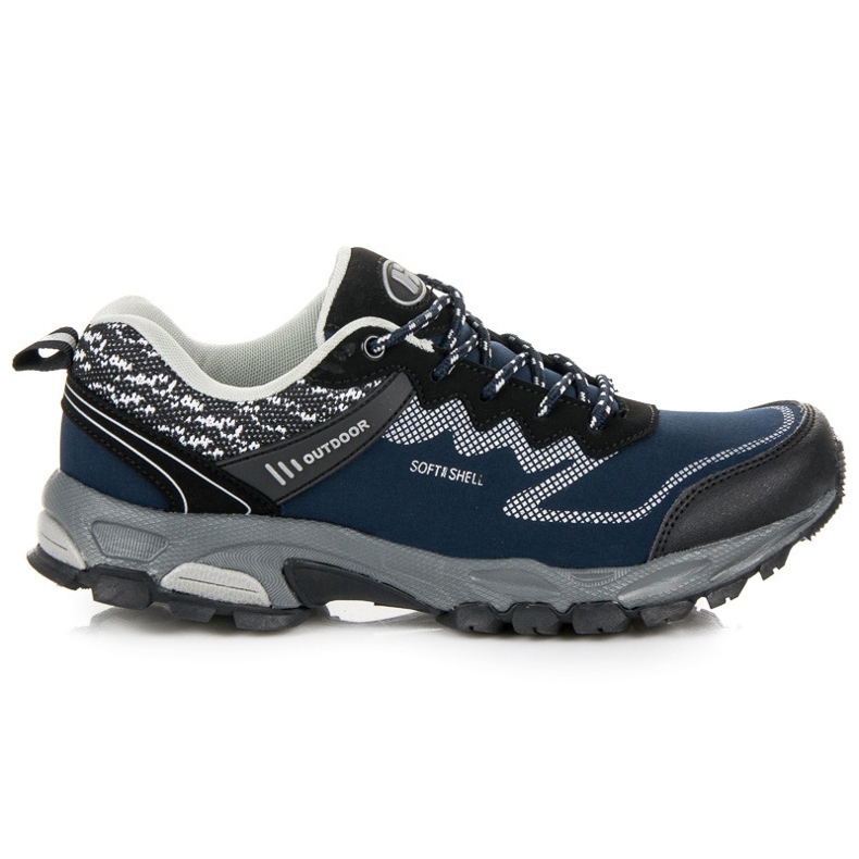Hasby Zapatos softshell para hombre azul
