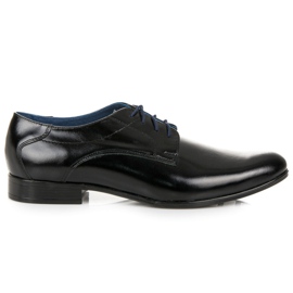 Lucca Zapatos de hombre de negocios negro