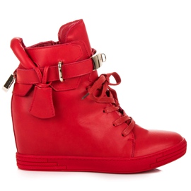 Vinceza Zapatillas rojas rojo