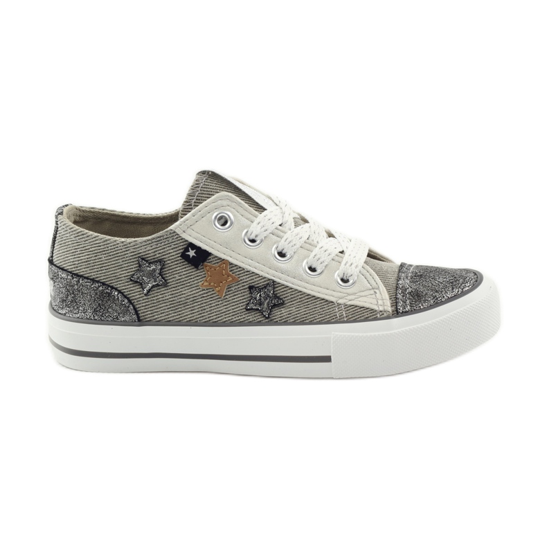 Big star 374069 zapatillas atadas gris
