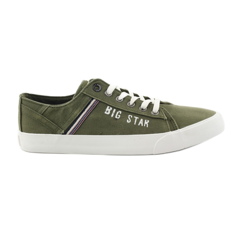 Zapatillas deportivas Big star 174315 jeans caqui verde
