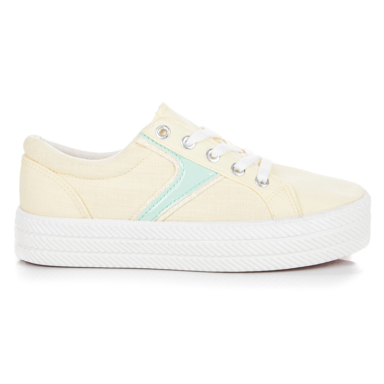 Kylie Zapatillas en la plataforma amarillo Kylie Zapatillas en la plataforma amarillo